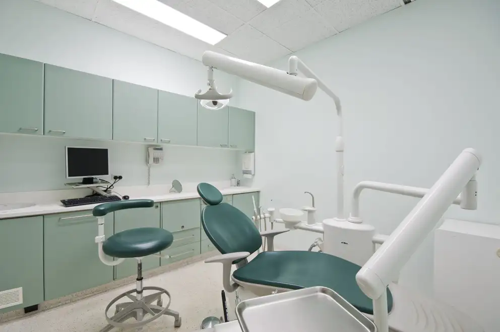 A clinic treatment room